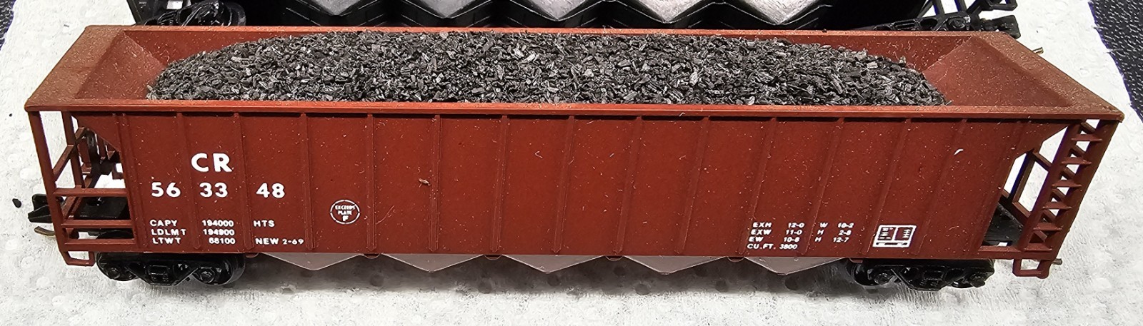 N Scale – Precision Masters Mix – 5-Bay Ortner Rapid Discharge 5 Pack