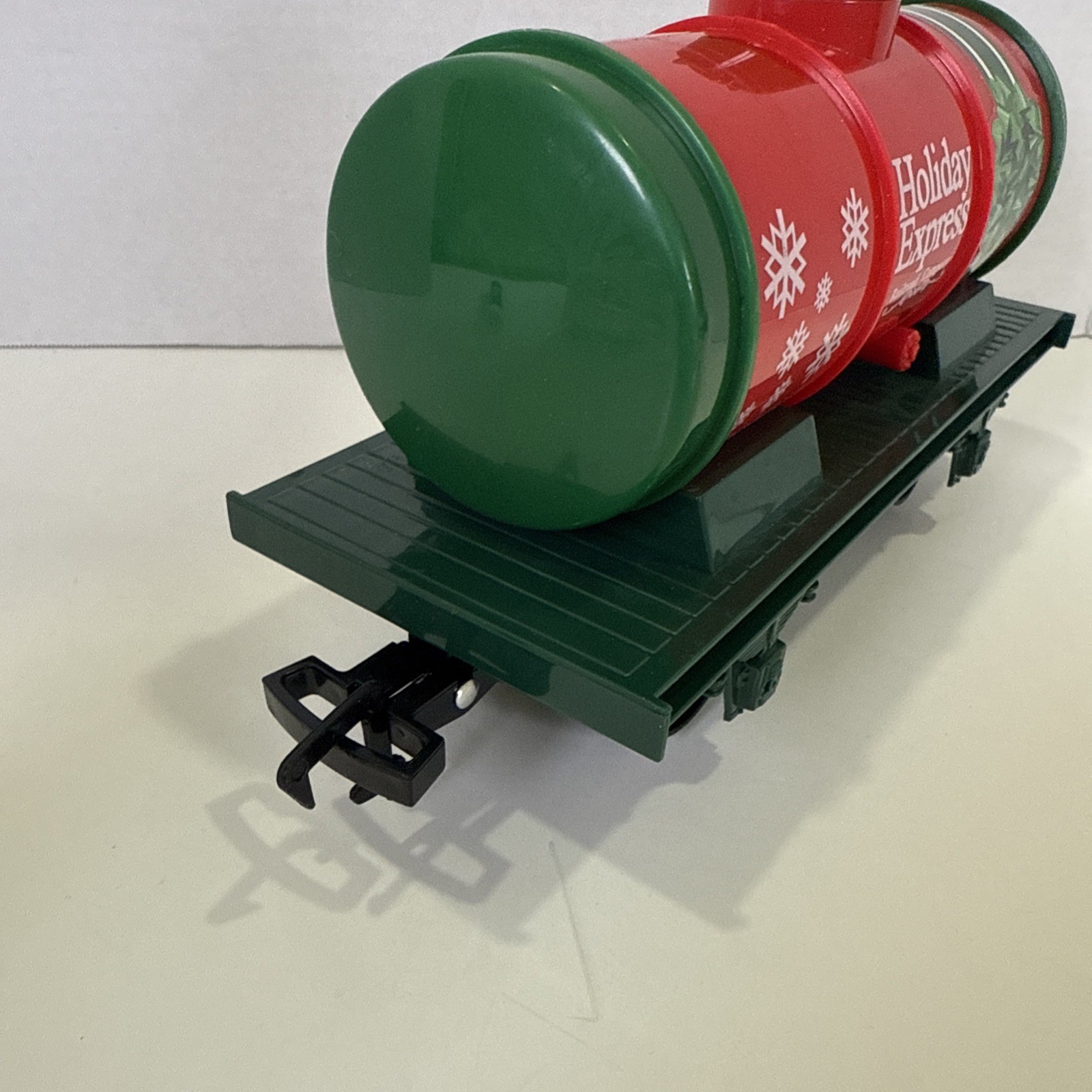 Eztec OIL TANKER-Scientific Toy-Red Christmas Train Car-North Pole Express