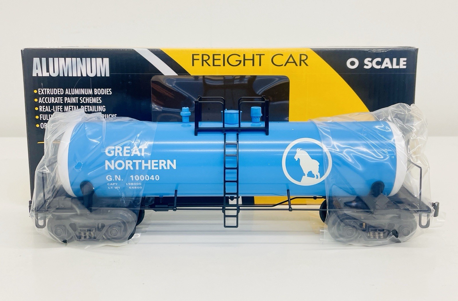 K-Line Great Northern Extruded Aluminum Tank Car K-90016 New