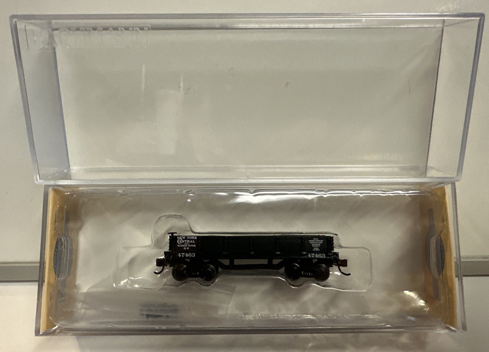 Bachmann N Scale NYC New York Central Old Time Gondola Car #47463