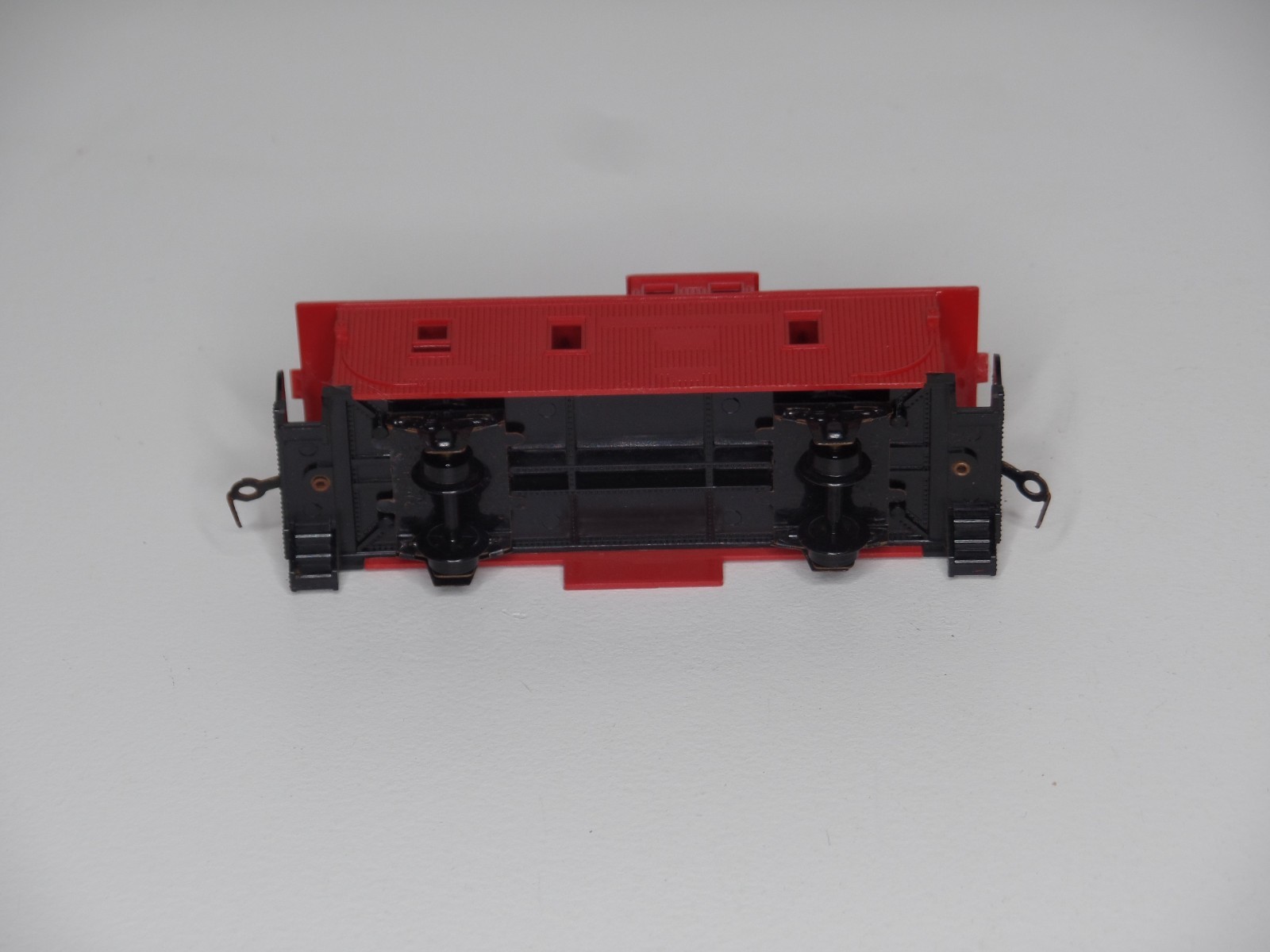 West Germany Train Car Lot Unknown Manufacturer Red Caboose Gondola Box Car Lot