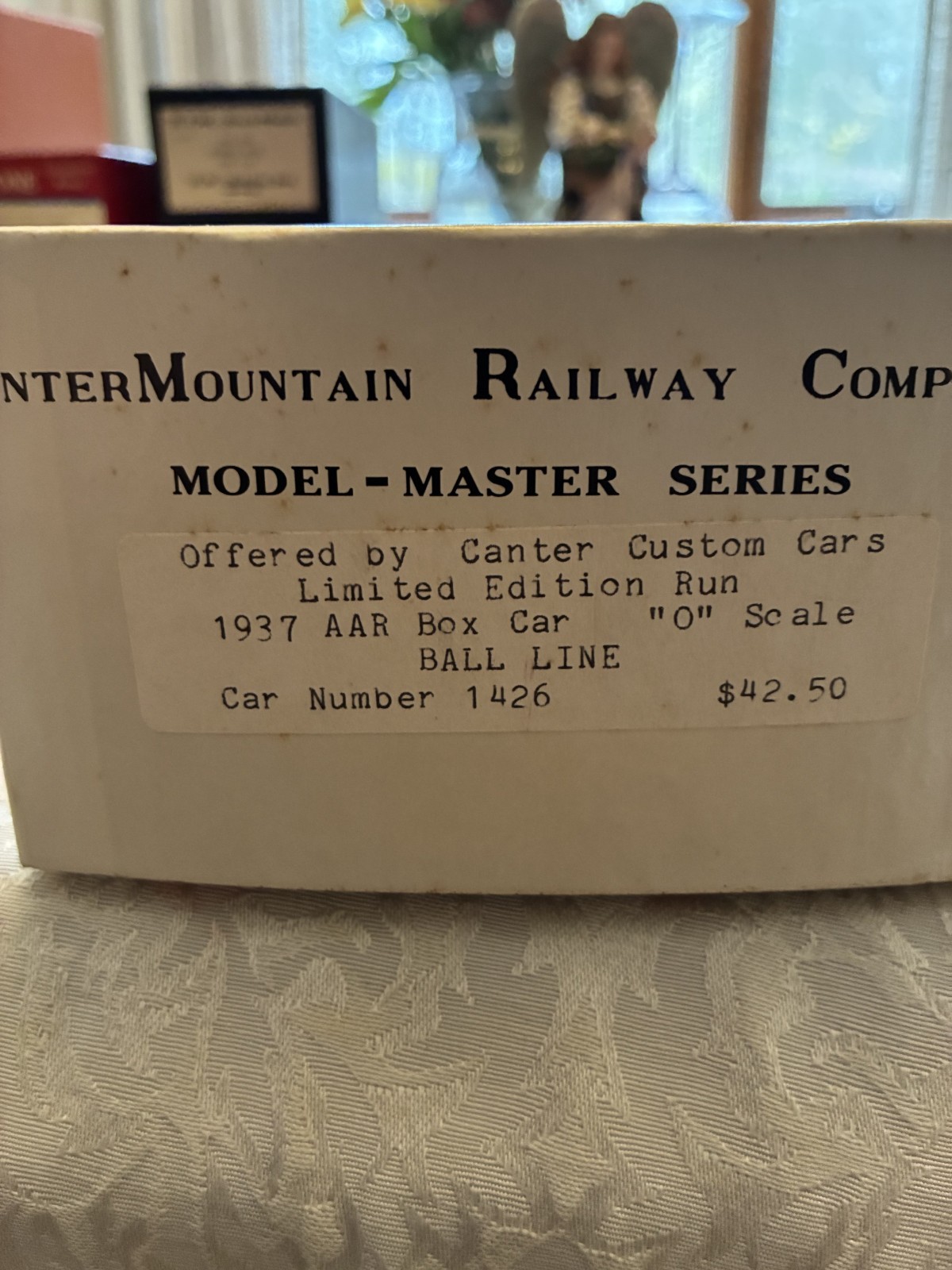 Intermountain 1937 AAR Box Car Limited Edition Ball Line # 1426 2 Rail Kit