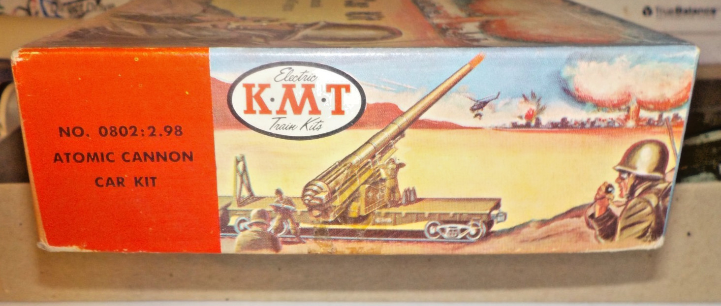 RARE 1959 Kusan/KMT U.S. Army Atomic Cannon KIT! 0/027