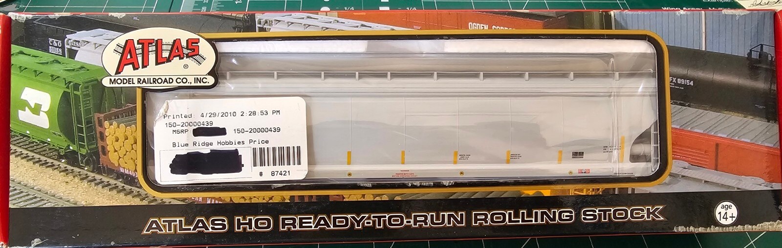 20 000 439 Atlas PSPX (Chevron/Phillips Petroleum) 5701 ACF Plastics Hopper