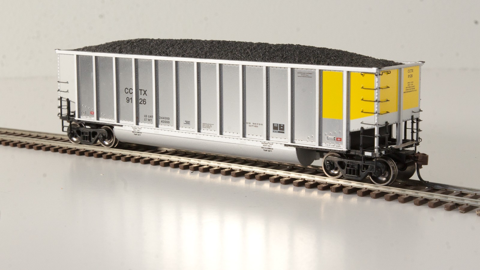 HO Scale Athearn Bethgon Coalporter CCTX 5 Pack