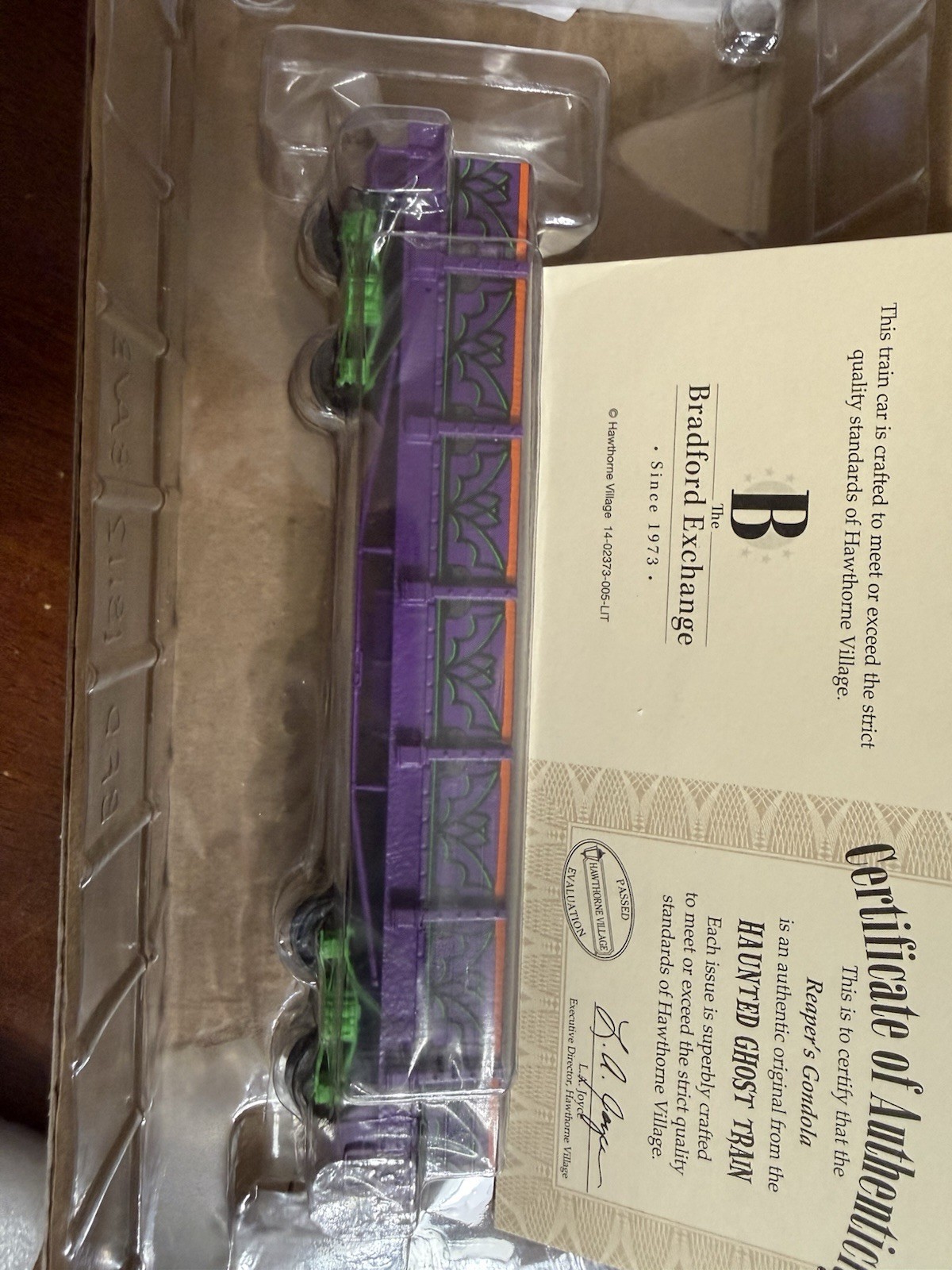 Hawthorne Village Halloween Ghost Train HO Freight Car 14-02-373-006-UT