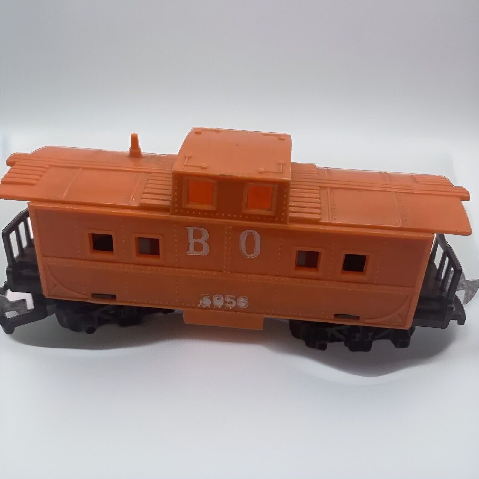 VTG B & O Orange Passenger Train Car Made In Japan 4.25”