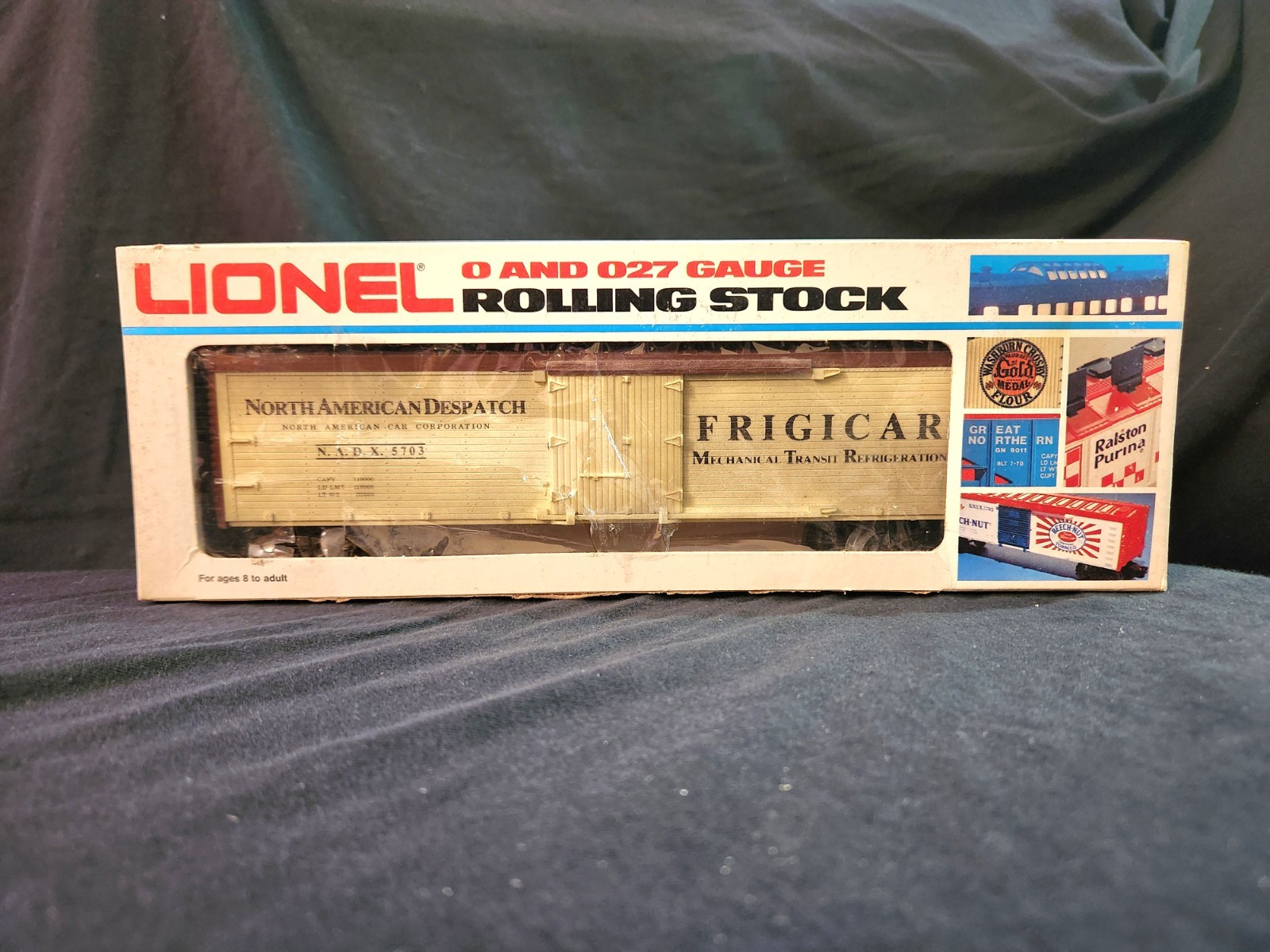 6-5703 Lionel North American Despatch Reefer, O Gauge, Rolling Stock, NOS