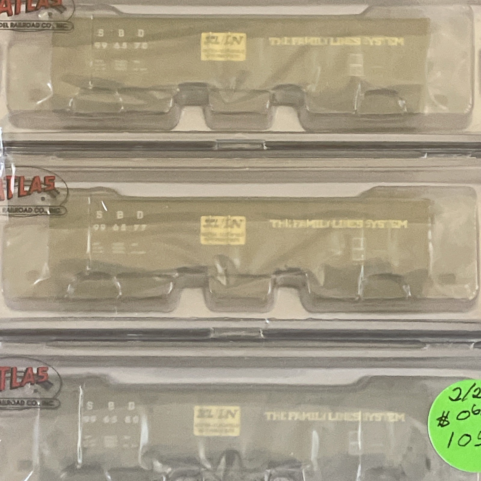 New! N-Scale Atlas PS-2760 Hoppers SCL/LN 5-Pack $ 175.74 Make Offer