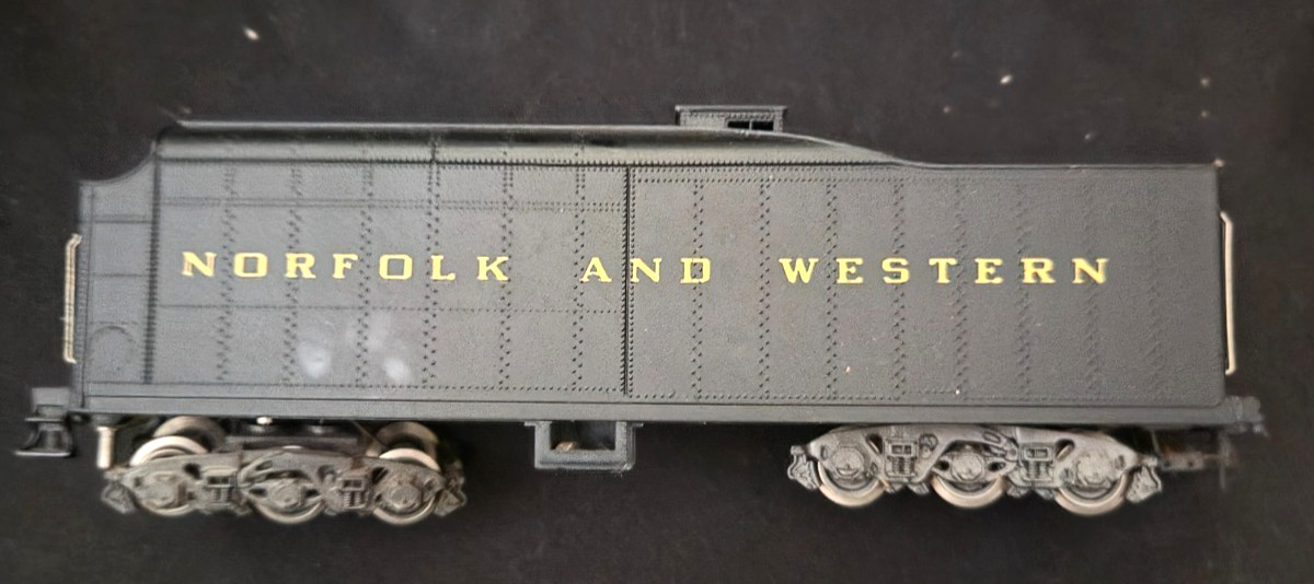 Norfolk & Western Tender Coal-car for steam N&W VINTAGE HO scale FREE SHIPPING