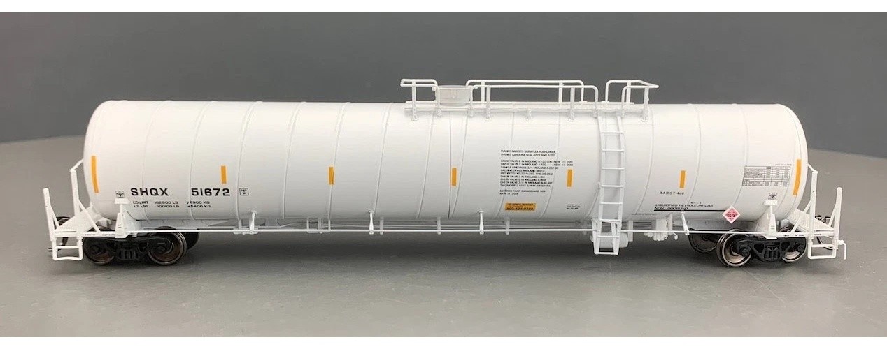 Roka ~ HO Scale ~ 33,700 Gal ARI LPG Spiral Tank Car ~ SHQX ~ ROK51670