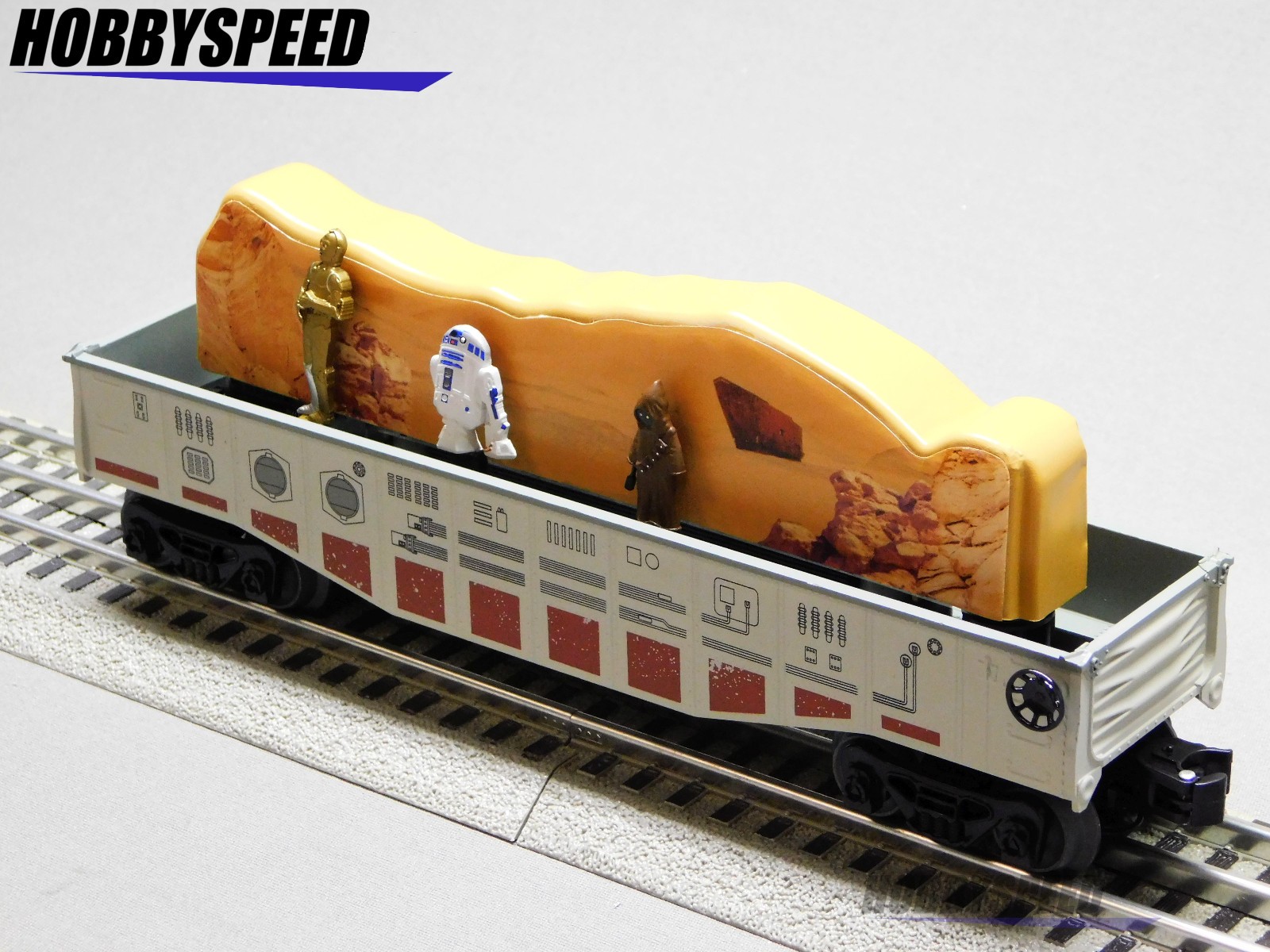 LIONEL DISNEY STAR WARS REBEL CHASING GONDOLA DROIDS O GAUGE train 2528310 NEW