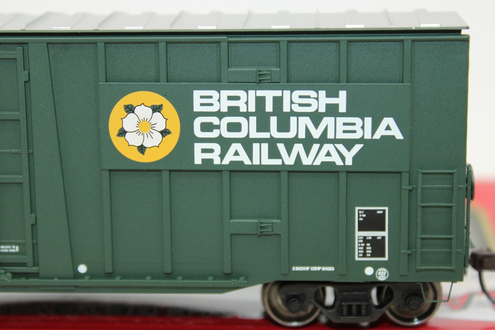 Atlas Master HO Scale BCOL British Columbia NSC 5277 PD Box Car #851015 NOS