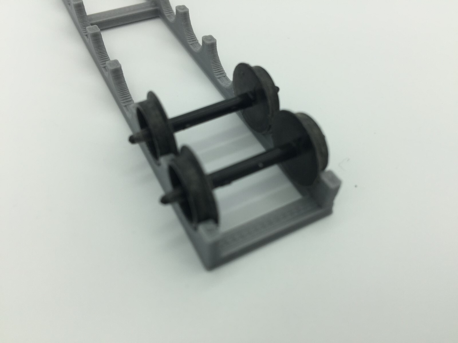WHEEL CAR RACK for Flat Car or Gondola – O Scale – 1:48 – RACK ONLY – SEE DESC!