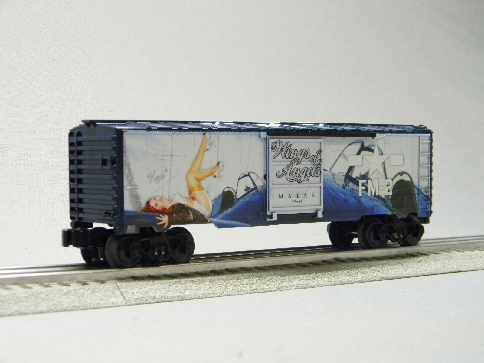LIONEL WINGS OF ANGELS KACIE MUSA BOXCAR O GAUGE railroad freight 2138110 NEW