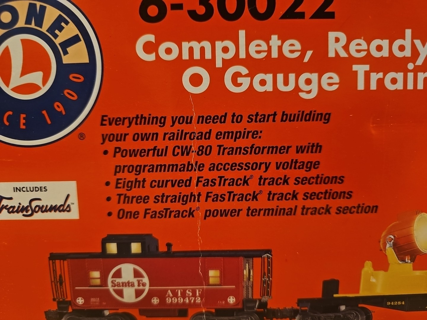 2006 LIONEL TRAIN SET SOUTHWEST SPESIAL FREIGHT 6-30022