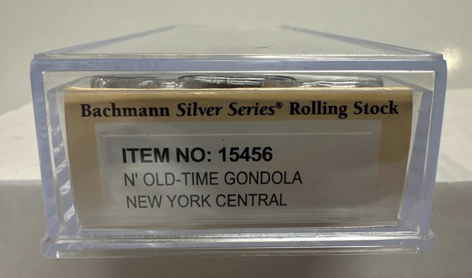 Bachmann N Scale NYC New York Central Old Time Gondola Car #47463