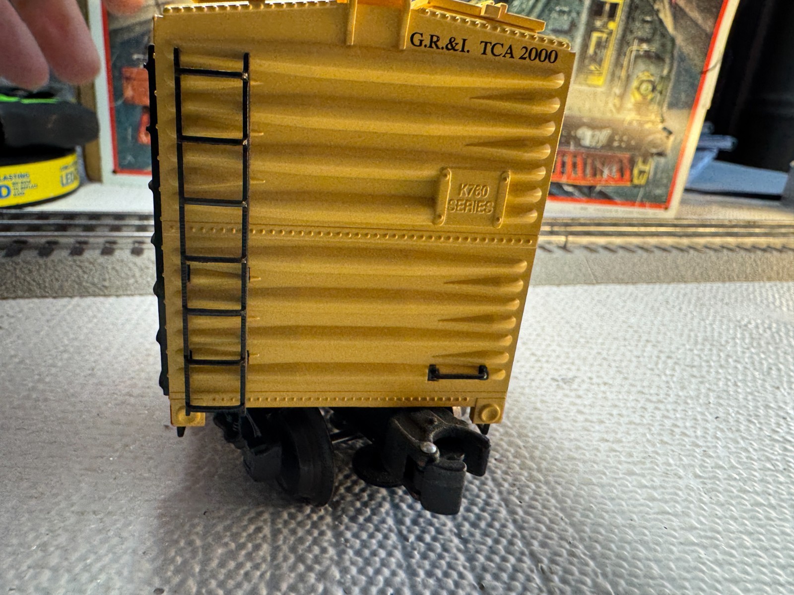 🚂 K-LINE -STANDARD O – Dairy Products Grand Rapids & Indiana REEFER⚡ L2136