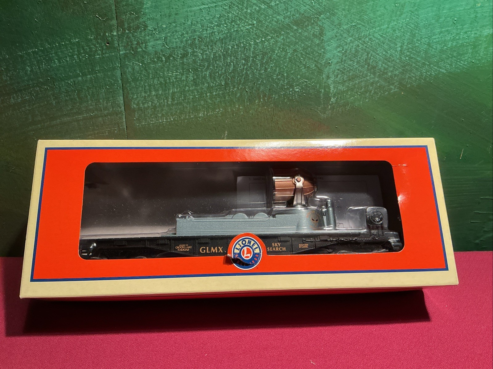 Lionel Area 51 Searchlight Car 6-37004 1D