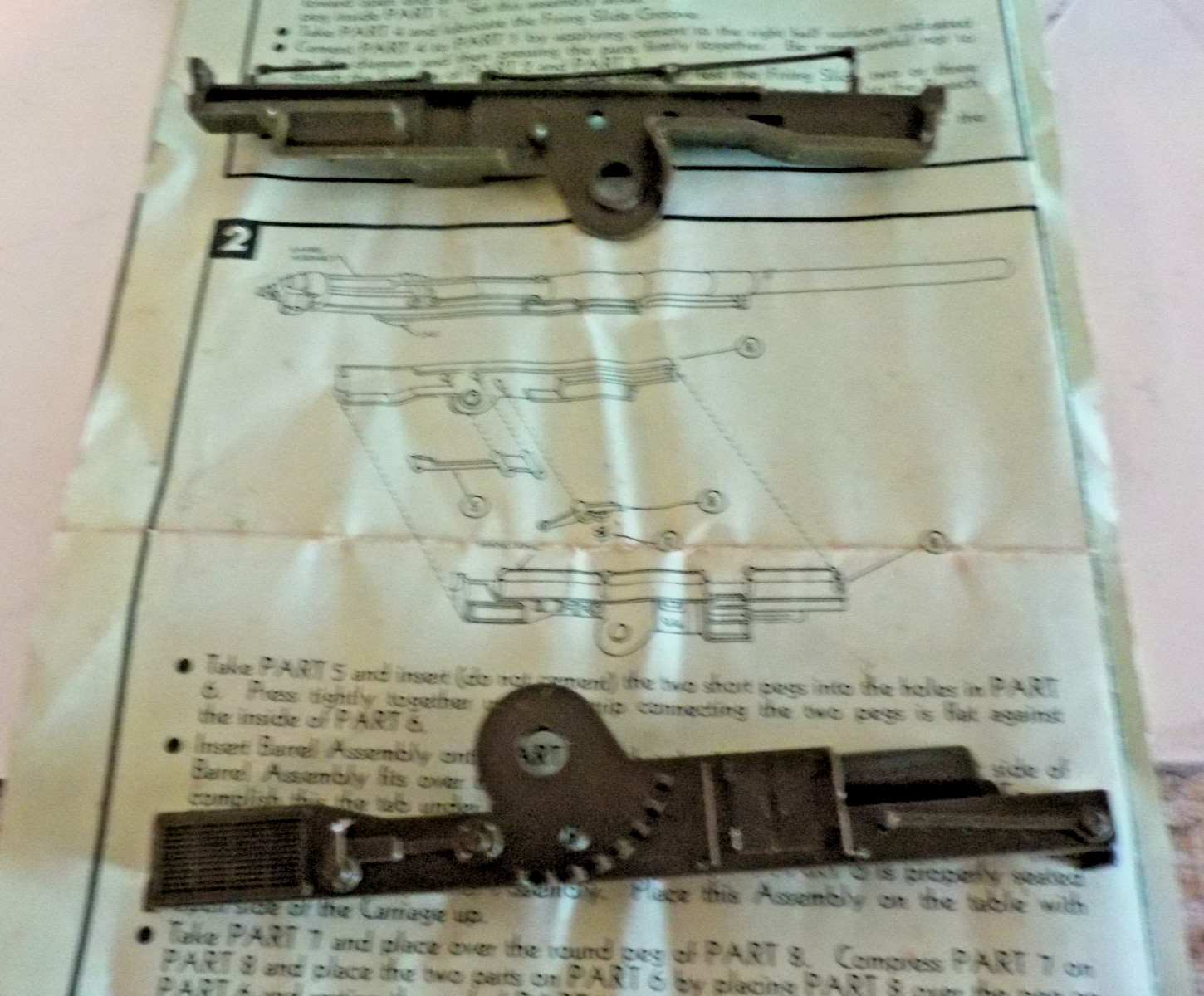 RARE 1959 Kusan/KMT U.S. Army Atomic Cannon KIT! 0/027