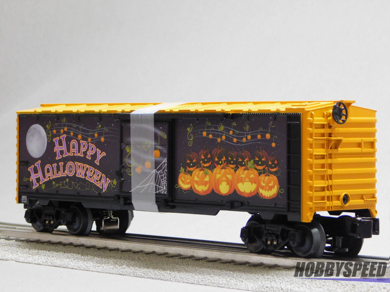LIONEL HALLOWEEN SPOOKY SOUNDS BOXCAR W/ILLUMINATION LEDs freight 2328370 NEW
