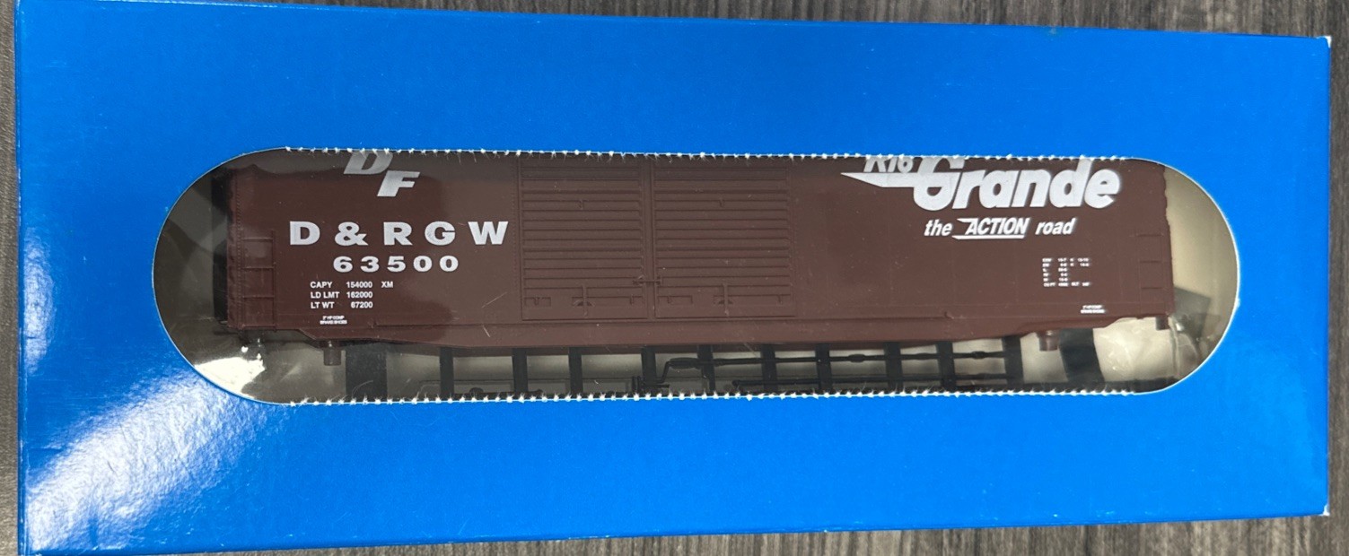 E&C Shops HO Kit #0301 50’ PS-1 Double Door Boxcar #63500 NIB