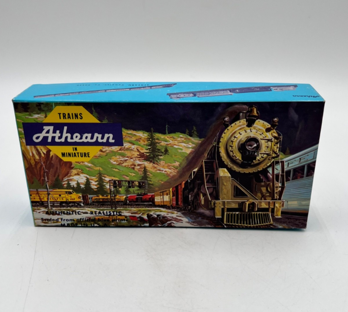 Athearn #1771 HO – Great Northern 40′ Stock Car G.N #55405 – Blue Box – NOS