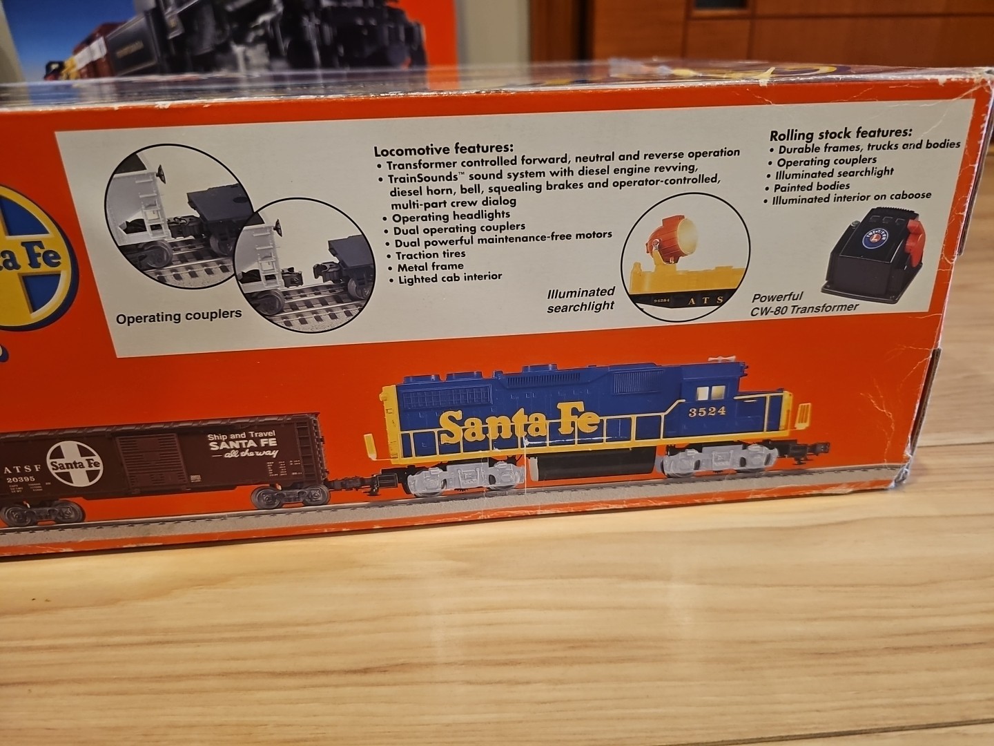 2006 LIONEL TRAIN SET SOUTHWEST SPESIAL FREIGHT 6-30022