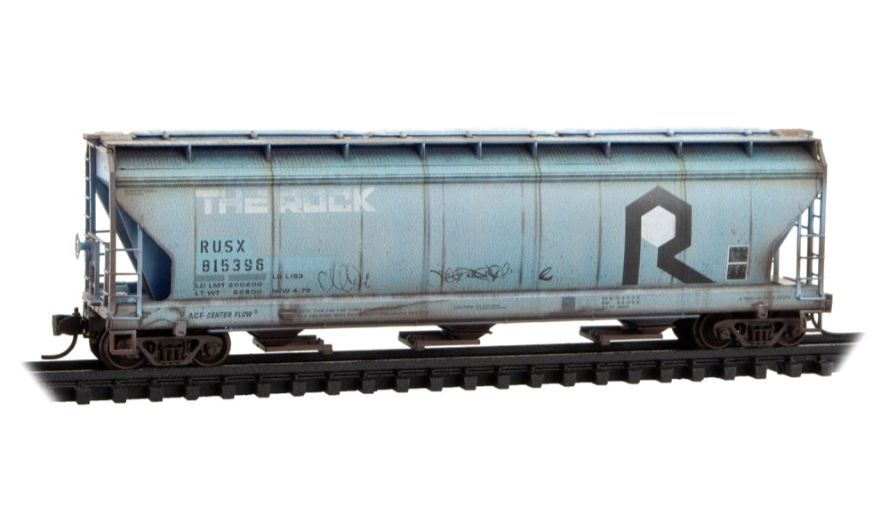 N FURL ex-Rock Island 3-Bay Covered Hopper Micro-Trains 094 45 950 N Scale