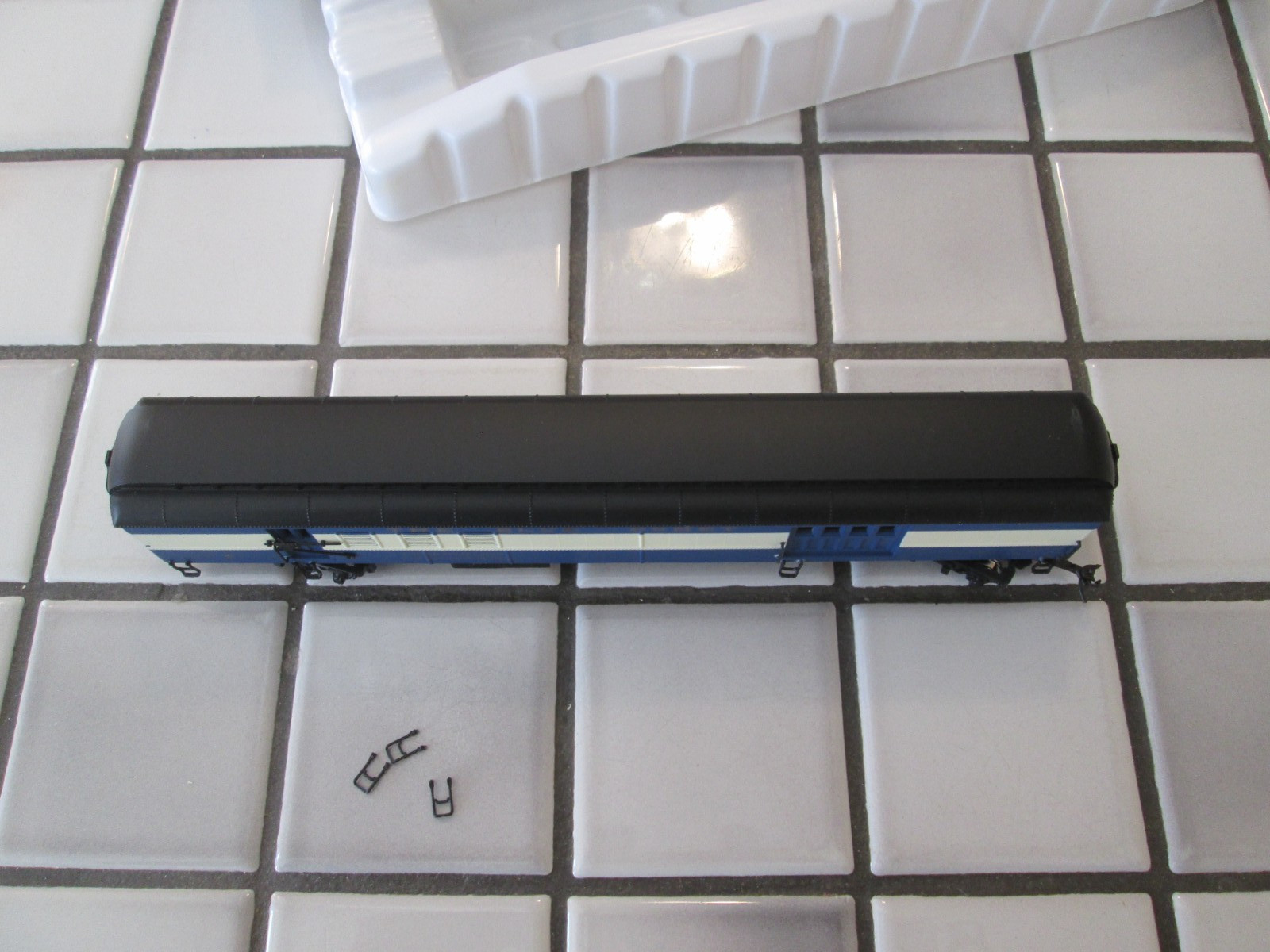 IHC CENTRAL OF NEW JERSEY BLUE COMET PASSENGER BPO CAR HO SCALE