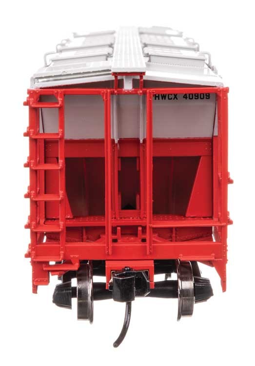 Walthers ~ HO Scale ~ ACF 1958 Cu Ft Covered Hopper ~ Halliburton HWCX #40909