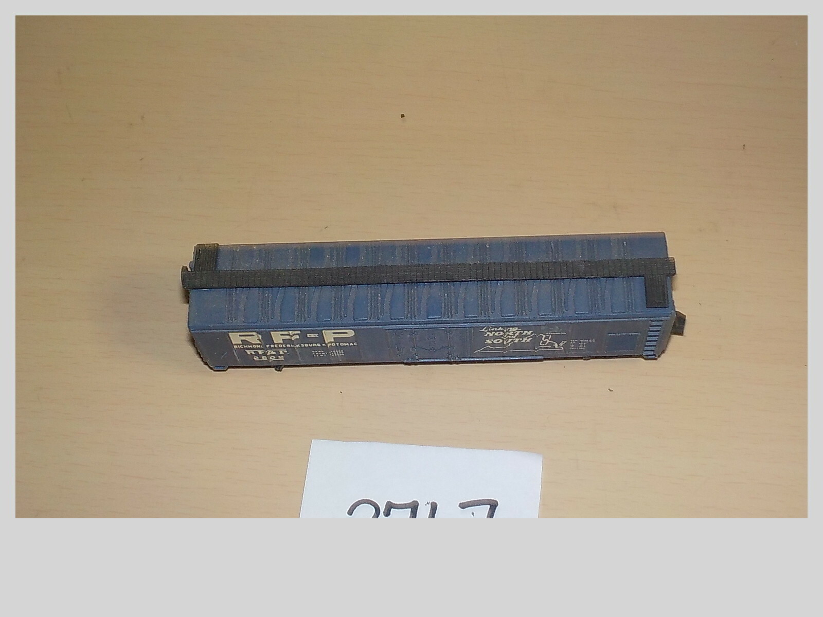 Life Like 7735 N Richmond Fredericksburg & Potomac 70 Ton 50′ Boxcar RF&P 2802