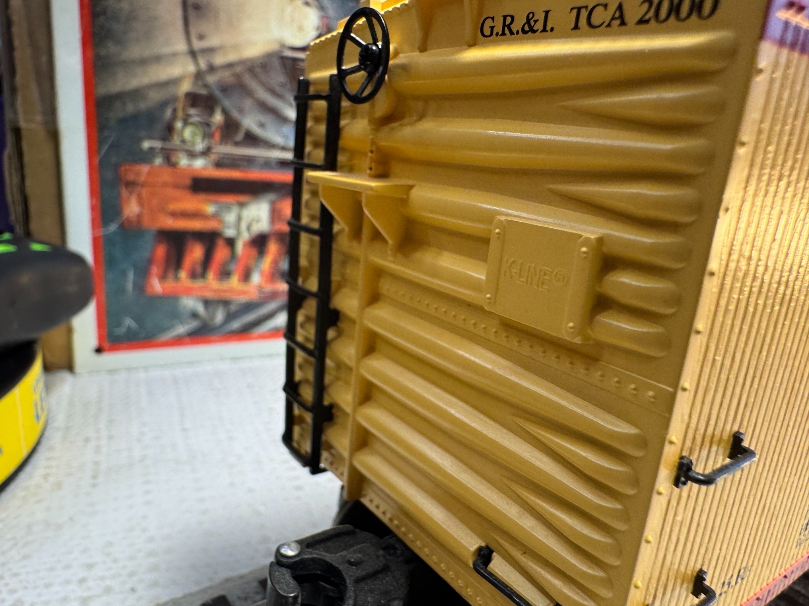 🚂 K-LINE -STANDARD O – Dairy Products Grand Rapids & Indiana REEFER⚡ L2136