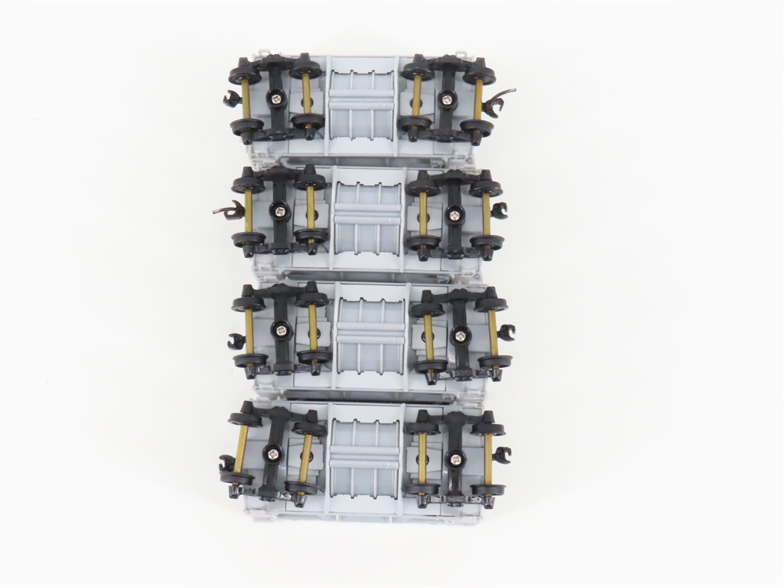 HO Scale Walthers 932-4400 Undecorated Ore Cars 4-Pack