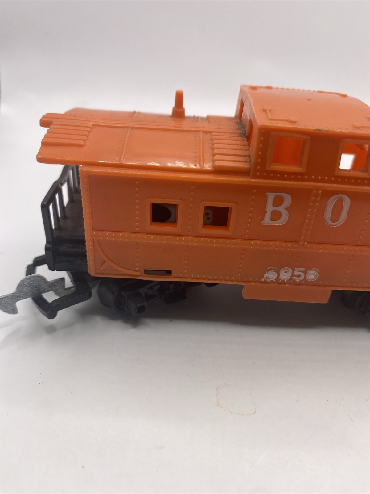VTG B & O Orange Passenger Train Car Made In Japan 4.25”