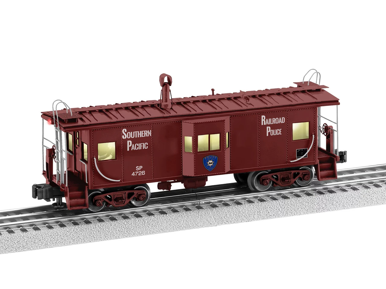 Lionel O 2526730 Southern Pacific Police Bay Window Caboose #4726