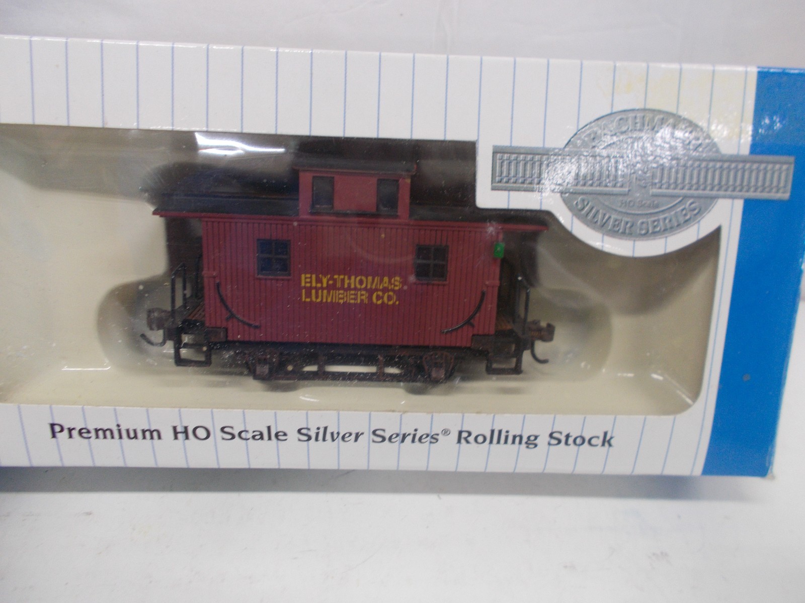 SILVER SERIES # 18440 ~ ELY-THOMAS LUMBER CO. BOBBER CABOOSE ~HO SCALE