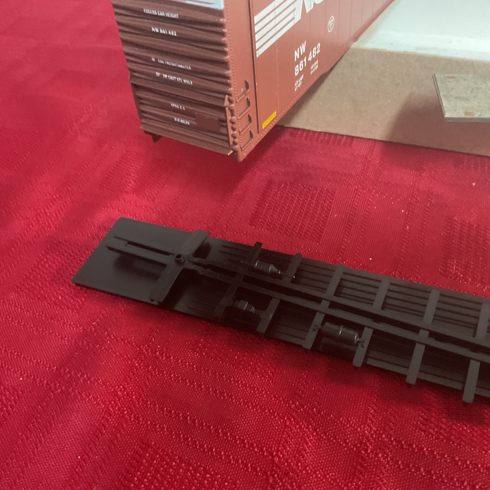ATHEARN HO-SCALE 86’ NORFOLK SOUTHERN HI-CUBE BOXCAR KIT #1981 L@@K!!! 🚂