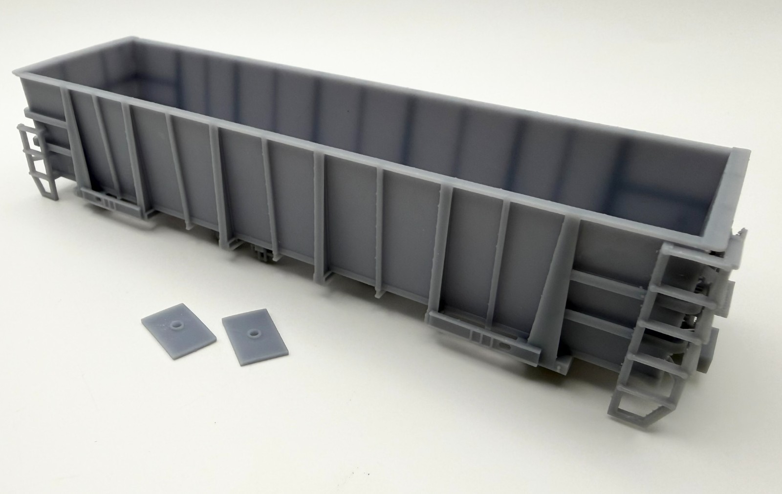 HO G1 Phosphate Gondola – 3D Printed Resin Kit – CSX SCL NS Seaboard Coast Line