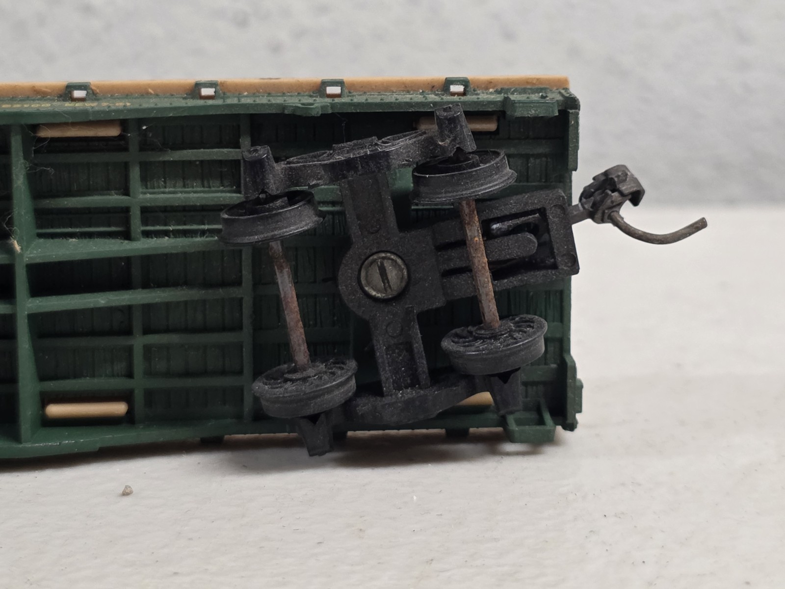 Mantua HO Scale Model Railroad Flat Car Great Northern 42953 PARTS/REPAIR AS-IS