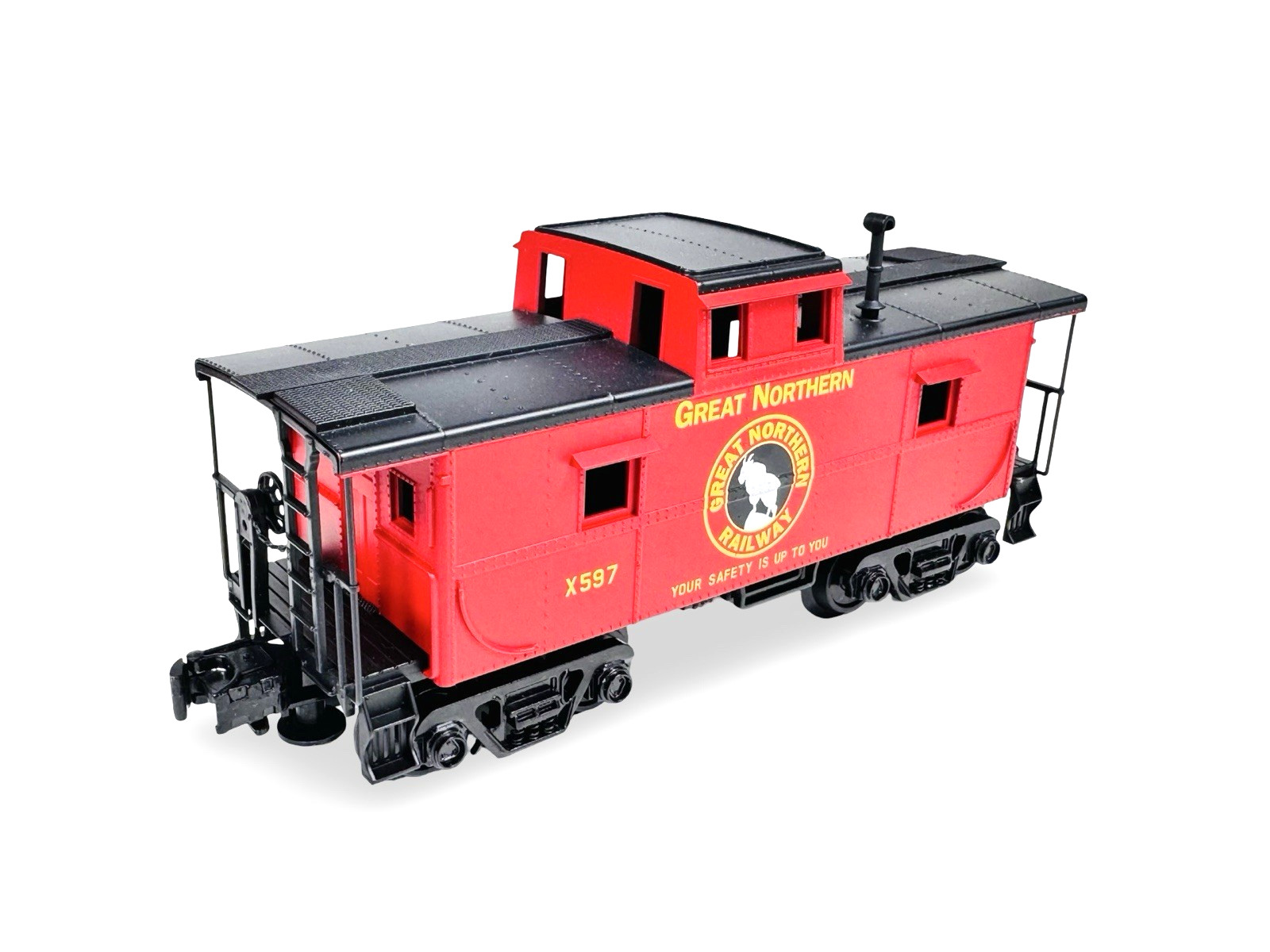 Atlas O Gauge Industrial Rail Great Northern (#604) Steam Locomotive Freight Set