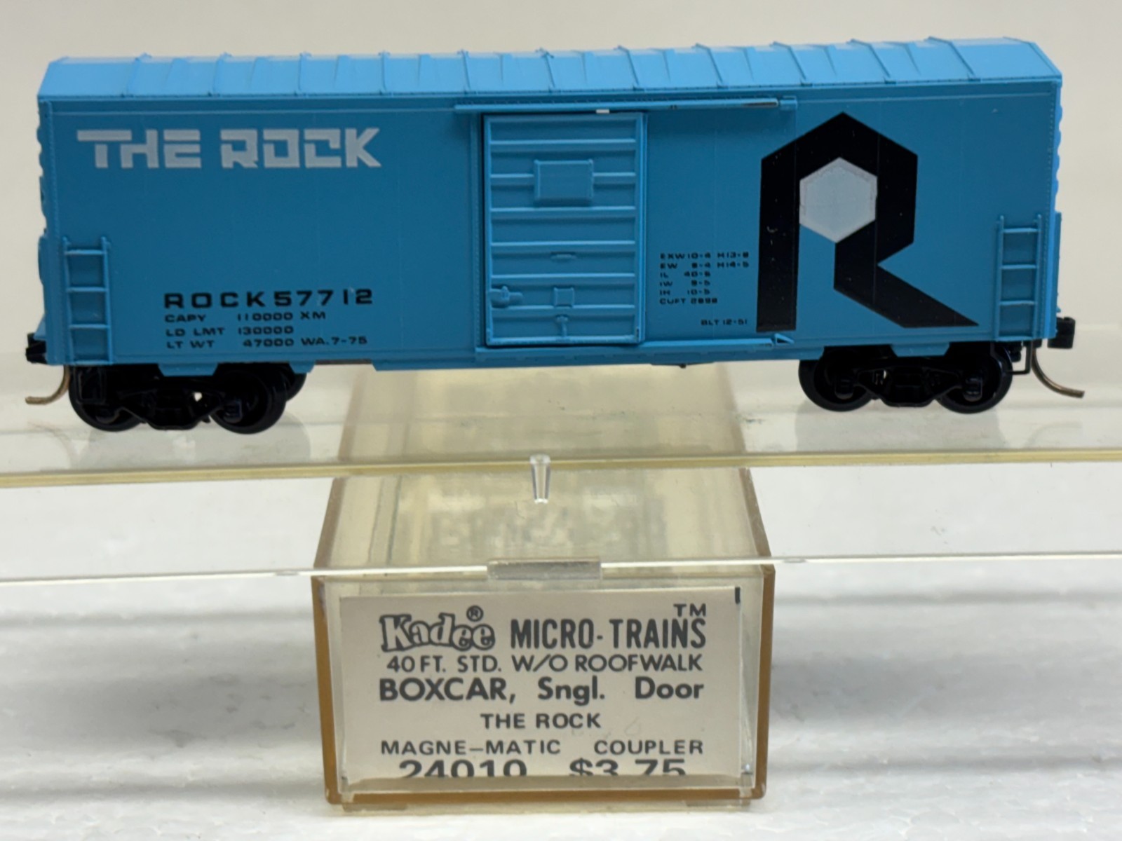 N Scale Kadee Micro Trains MTL 24010 Rock Island ROCK 57712 /Wide Ribbed Door