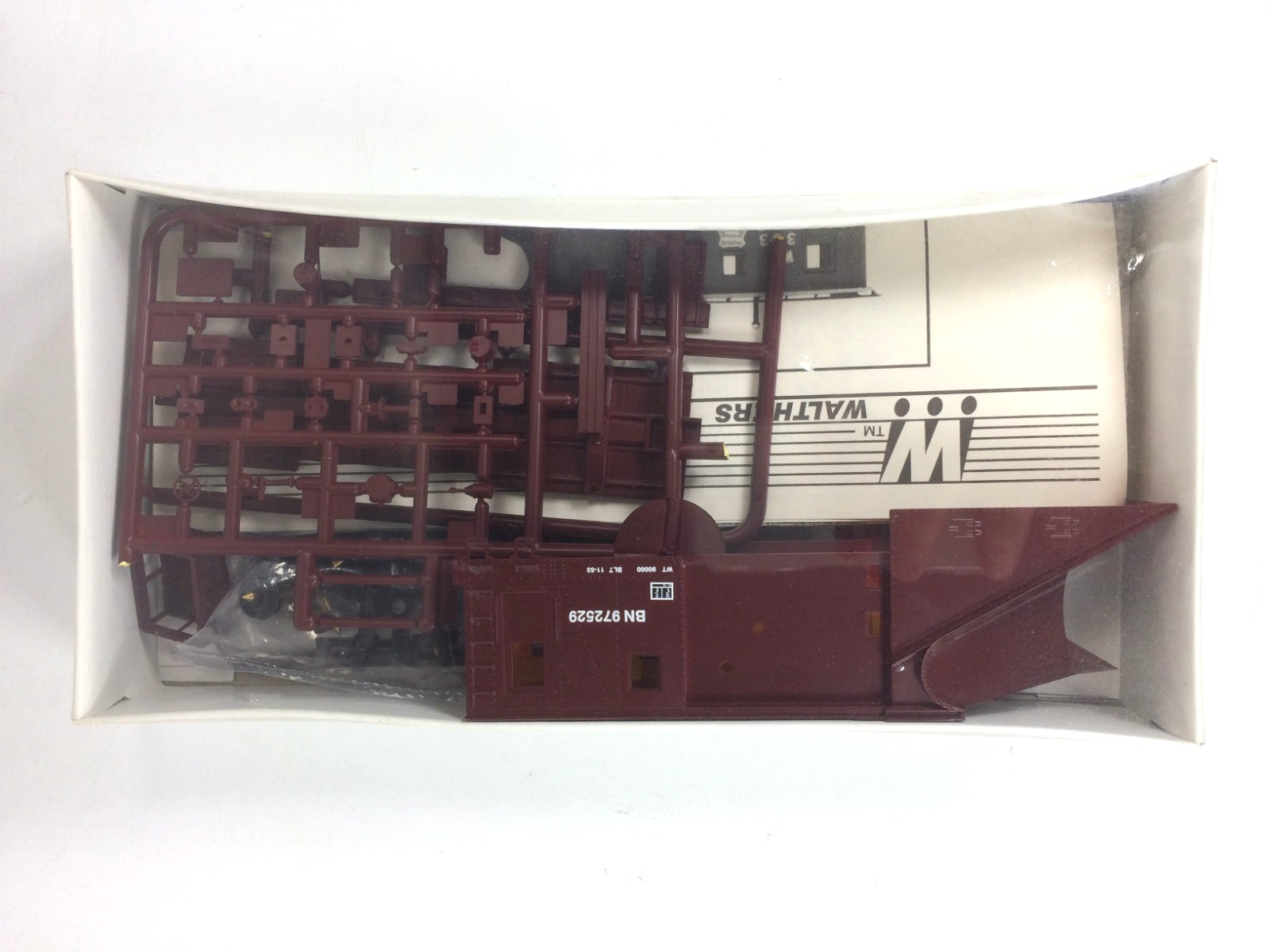 Walthers HO 932-5754 BN #972529 Russell Snowplow Model Kit [SEALED]