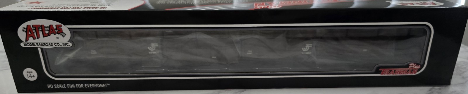 ATLAS HO #20006098 85′ Trash Container Flat Conrail – #798000 “Only Containers”