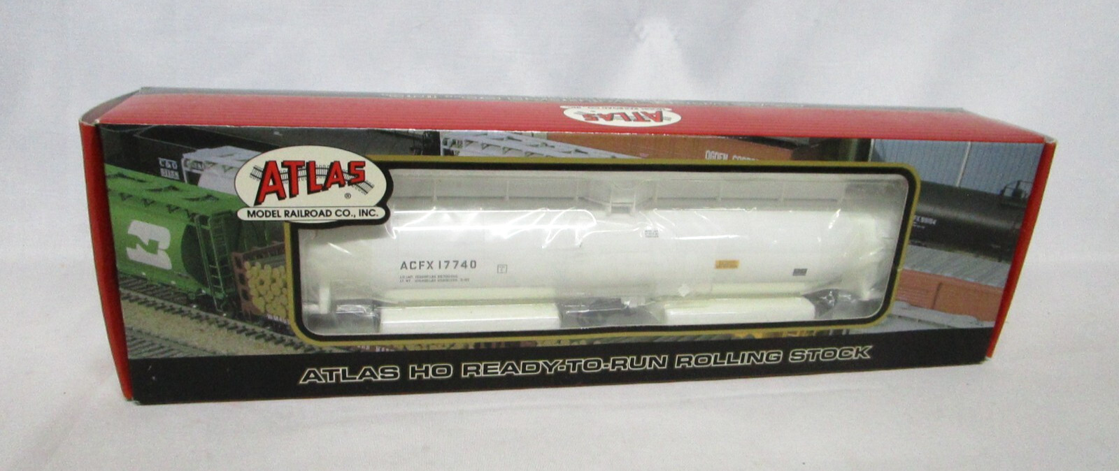 Atlas HO Scale ACFX 33K Gallon Liquified Petroleum Tank Car #17740 NOS Sealed