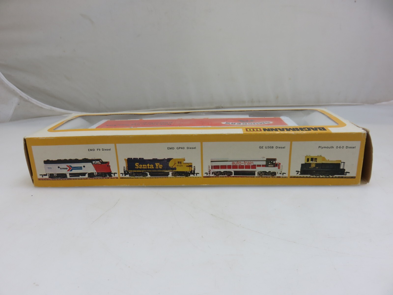 Bachmann 43-1010-C6 SMUCKERS 51′ Steel Box Car HO Scale Vintage Hong Kong