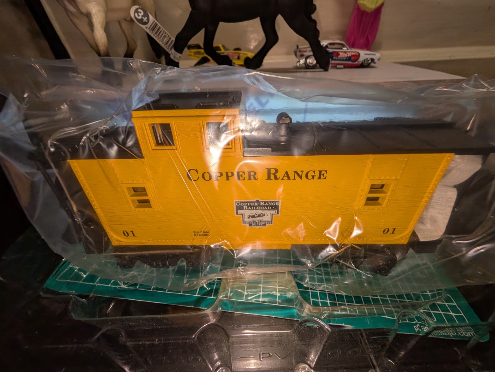LIONEL 6-36541 Copper Range Illuminated Caboose OB 2005