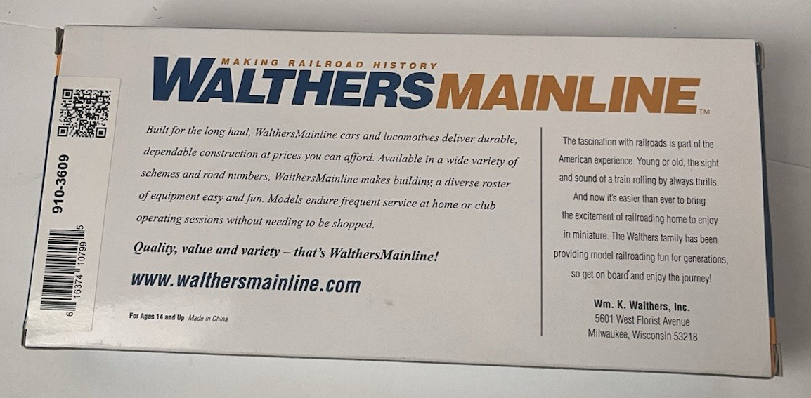 Walthers Mainline HO Scale Armour Refrigerator Line ARLX 40′ Steel Reefer #3019