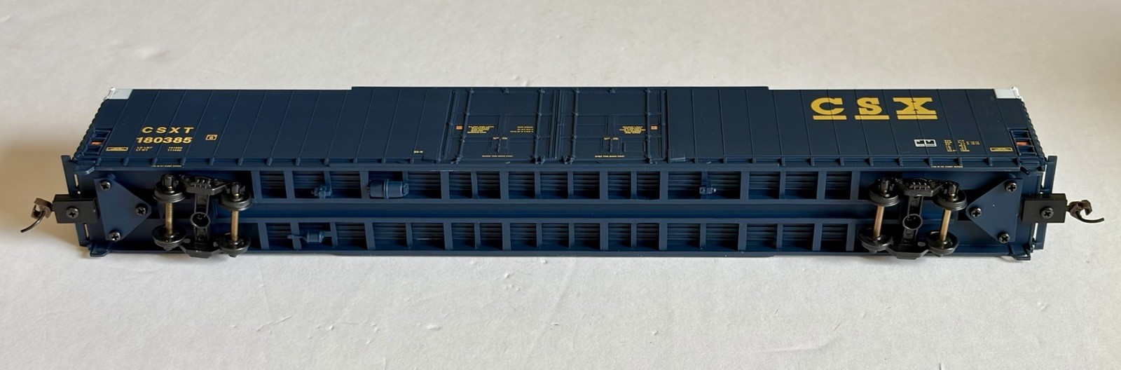 Walthers HO Scale Pullman Standard 86′ Hi-Cube Boxcar 4-Door 2-Pack #932-23512