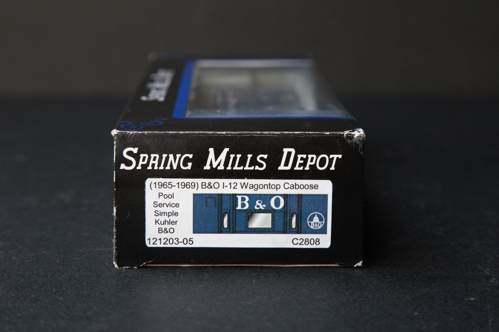 Spring Mills HO Scale B&O I-12 Pool Service #C2808 121203-05
